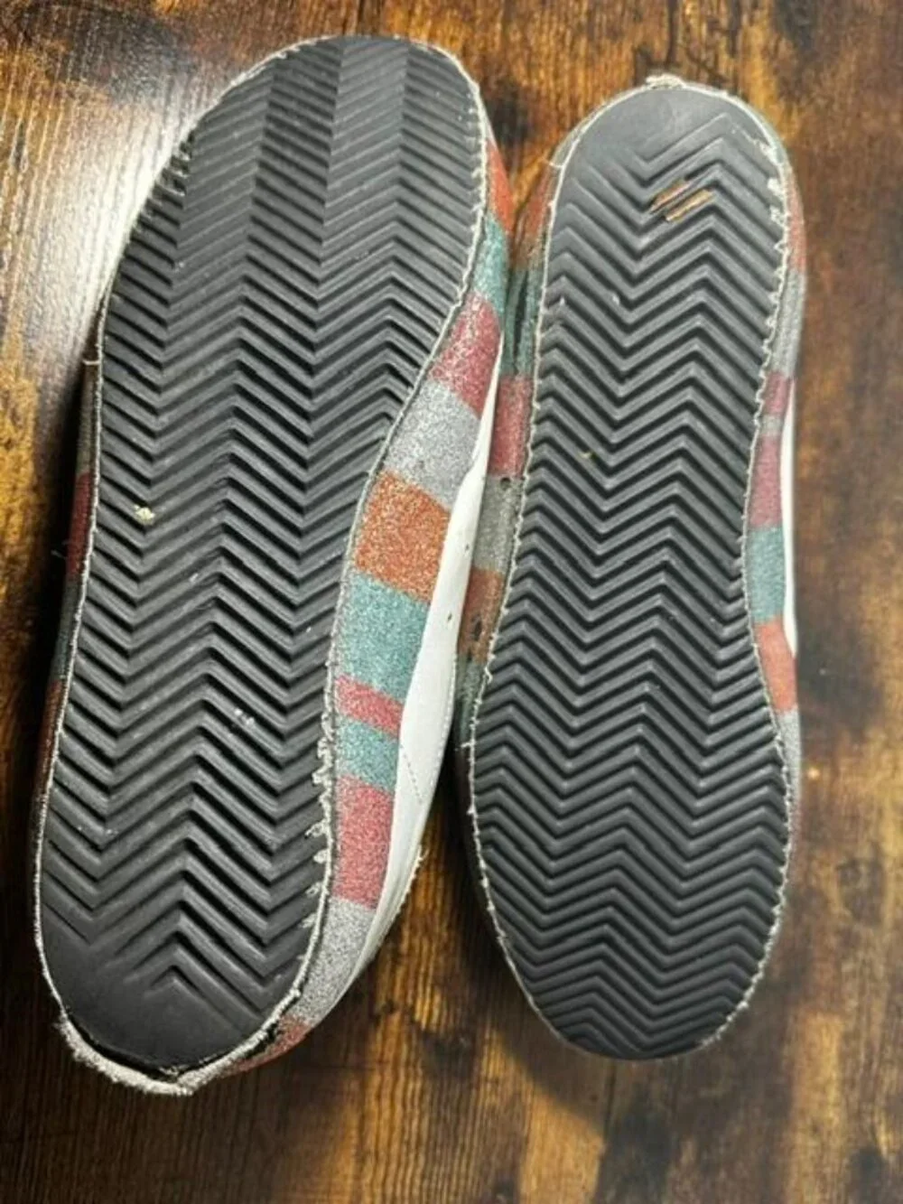 *Golden Goose SuperStar Glitter Sole Distressed/Lived In Leather 39 Italy